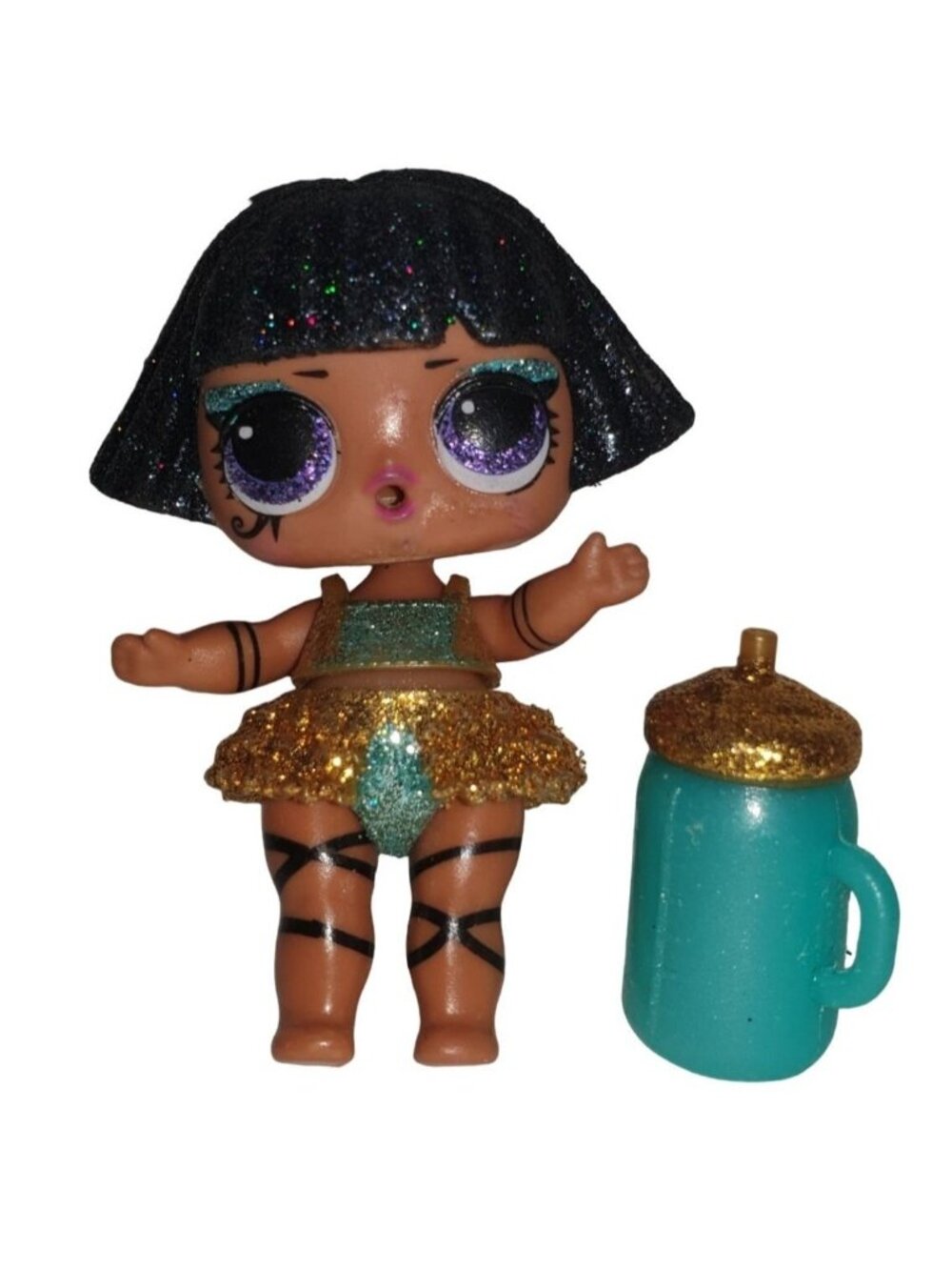 LOL Surprise Dolls Pharaoh Babe Sparkle Special Series 4" Mini Doll SP-007 RARE